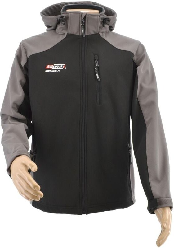 Thumbnail - Awtools kurtka softshell bluza t4/ szaro-czarna/ s