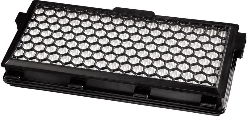 Hepa-Filter „HF 04“ (für Miele, 9 x 19,5 cm, Hepa HF 04) Schwarz