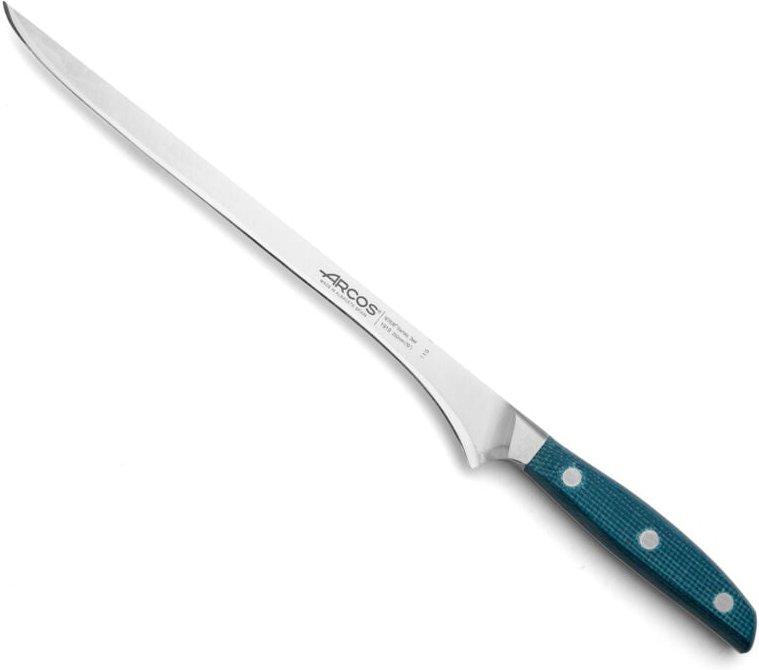 Brooklyn ham knife - Langes, dünnes Messer mit flexibler Klinge und glatter Schneide. Speziell zum Schneiden von Schinke...