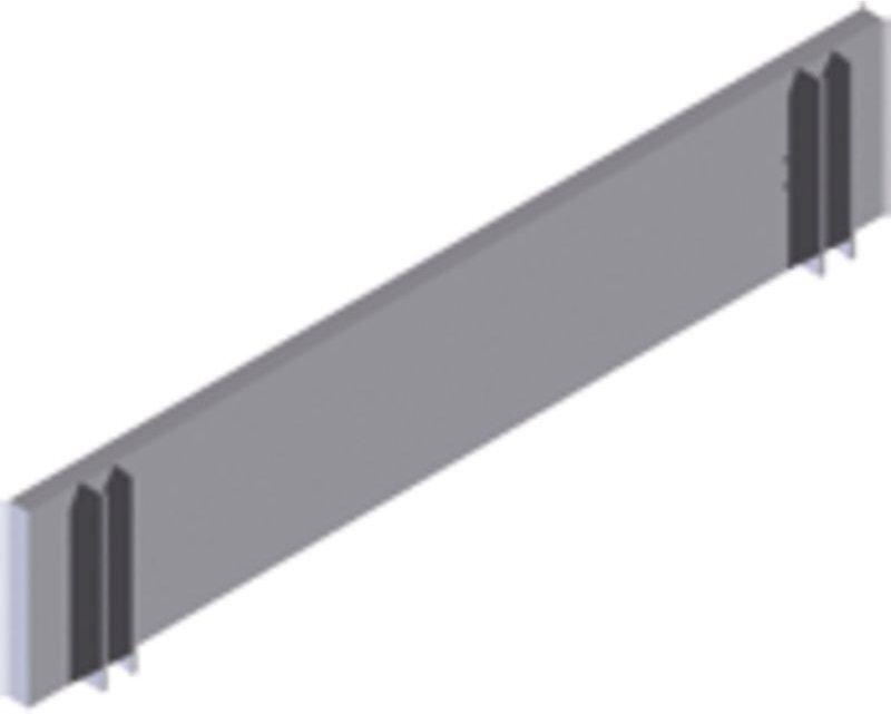 Zarges Querbord für Gerüstbreiten 1,80m