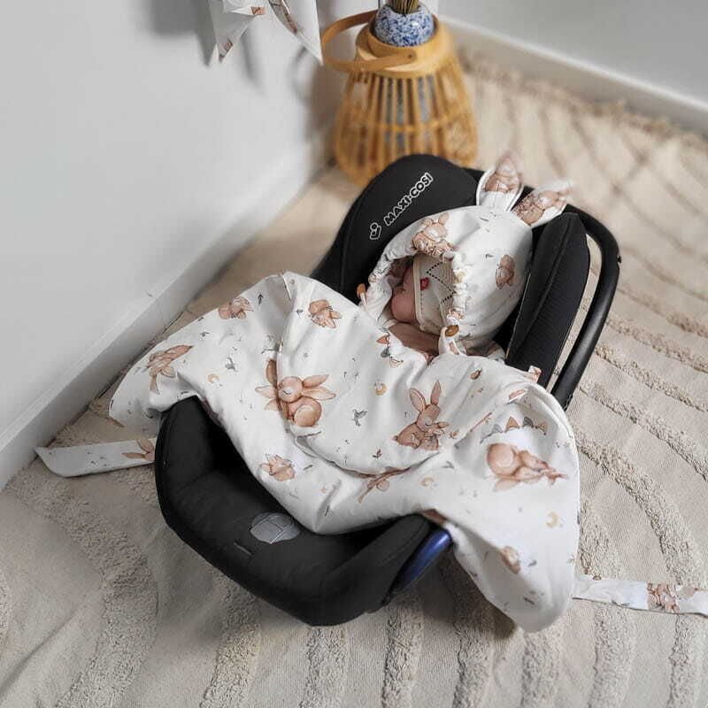 Sommer-Autositzbezug - Hasen