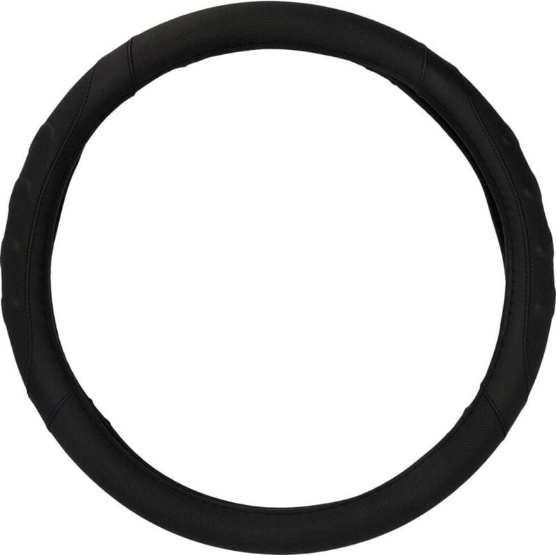 Cartrend - Lenkradschoner Sport Grip schwarz Kunststoff