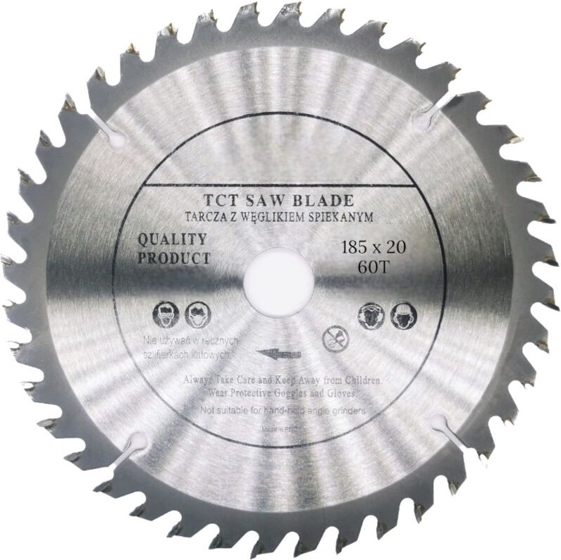 HOLZSCHNEIDBLATT 185x20MM 60T WIDIA KREISSÄGE KREISSÄGE