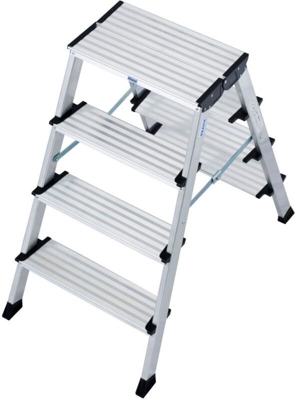 Thumbnail - Krause - Aluminium-Klapptritt monto Treppo 2,85 m Klappleiter