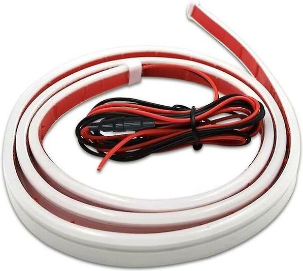 Motorhaubenbeleuchtung, flexible Scheinwerfer, wasserdichtes Auto-LED-Licht, Tagfahrlicht, Streifen, Motorhaubenbeleucht...