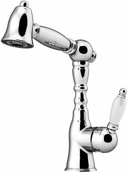 Küchenspülmischer mit ausziehbarer Dusche Gattoni Orta 6013465C0 Chrom