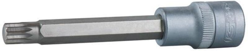 KS-Tools 911.1355-E 1/2" Bit-Stecknuss XZN,lang,