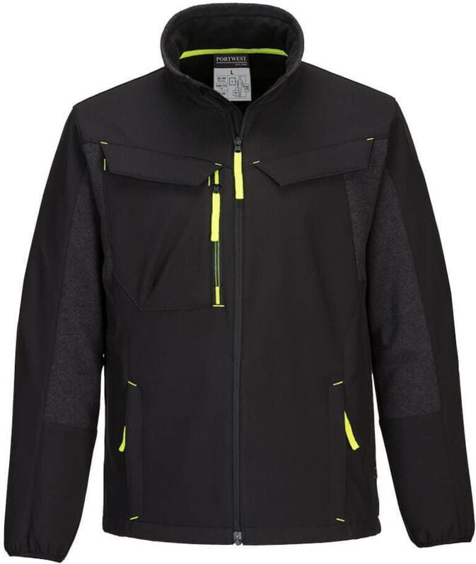Softshell-Jacke WX3 Eco Hybrid (2 Schichten) Schwarz 2XL