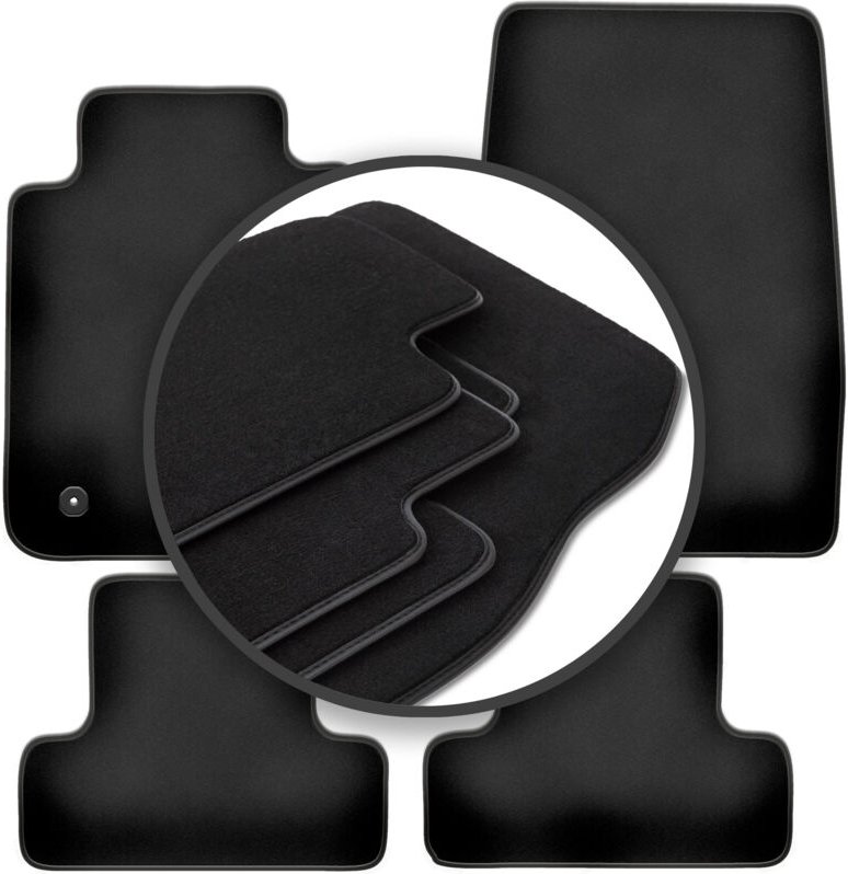 Premium-Fußmatten für: Ford Mustang MK6 Coupé (2014-)