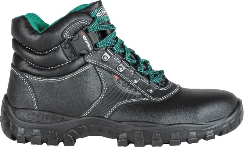 Cofra SS3P39 Plutone S3 Sicherheitsschuh, Schwarz/Hellblau, 39