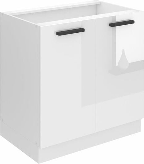 Unterschrank Küche, Küchenunterschrank 80 cm Breite. sd Küchenunterschrank ohne Arbeitsplatte. Küchenschrank mit 2 Türen...