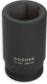 Sechseckiger CrMo-Prallbehälter f/l 1 38mm Dogher 586-38