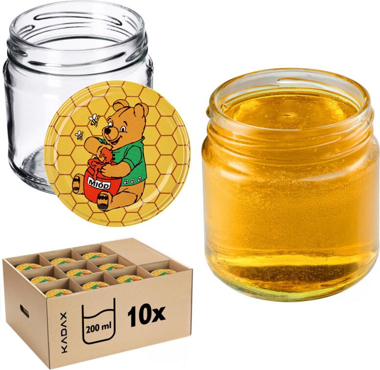 Glas Klara 200ml fi66 TO-210 Paket 10 Stück + - Kadax