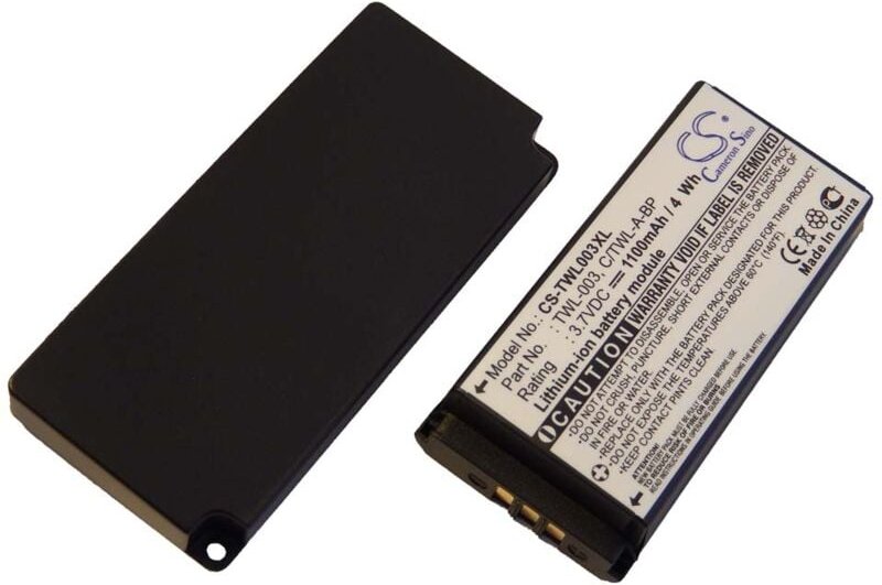 Vhbw - Akku kompatibel mit Nintendo DSi, NDSi, NDSiL Spielekonsole (1100mAh, 3,7V, Li-Ion)