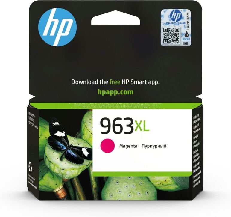 Hp 963XL Original Magenta Tintenpatrone mit hoher Reichweite, 3JA28AE