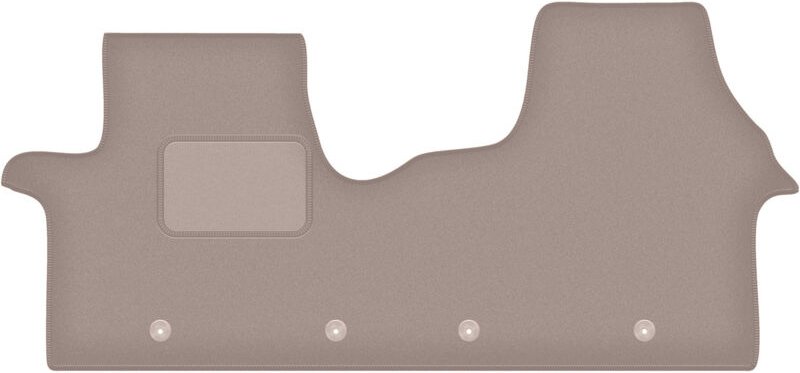 Beige Veloursmatten für: Fiat Talento komplett (2016-)