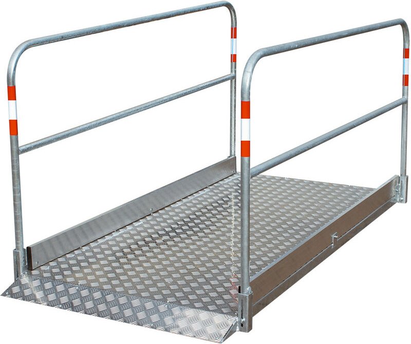 Thumbnail - Schake Grabenbrücke aus Aluminium 2,7m lang, 1,2m breit