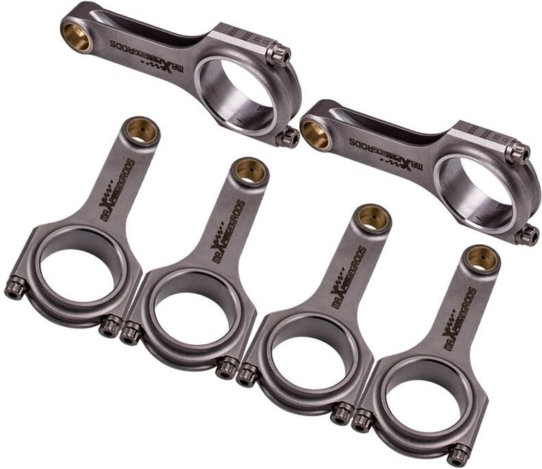 H-Träger Pleuel + arp 2000 Schrauben für Toyota 1JZ-GTE 1JZ-GE 1JZ Supra JZA70Pleuel Conrods Bolts für Toyota Supra JZA7...