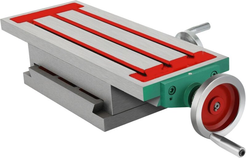 Frästisch 450×170 mm (17,7×6,7 Zoll), 30 kg schwerer Kreuzschlitten-Arbeitstisch, 2-Achsen-4-Wege-Kreuzfräsmaschine für ...