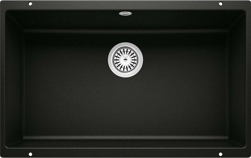 Blanco - Rotan 700 - Silgranitspüle, 73x46 cm, Schwarz 526099