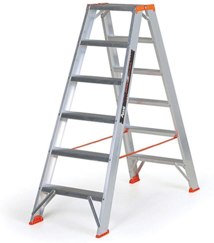 Matisère - Doppelte Stehleiter 2x10 Stufen - Maximale Arbeitshöhe 4.12m - 94310