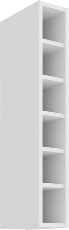 Küchen Preisbombe - Hängeschrank Regal 15 Weiß Küchenzeile Küchenblock Küche Stilo Landhaus Höhe 90