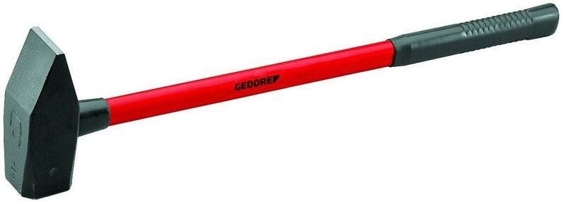 9 F-6 Vorschlaghammer mit Fiberglasstiel, 6 kg, 800 mm