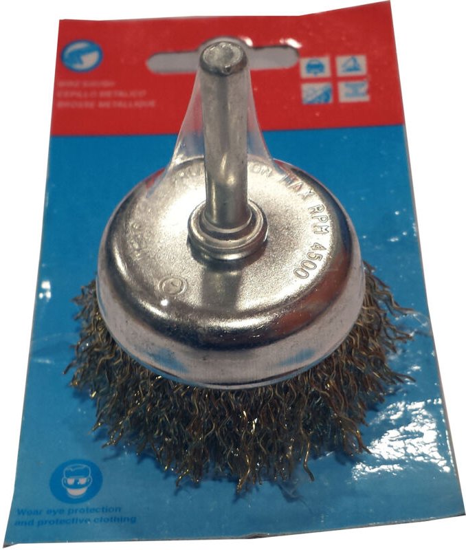 LAMS-Bürste 70 mm mit 6 mm Spitze und gewelltem Draht 35452003