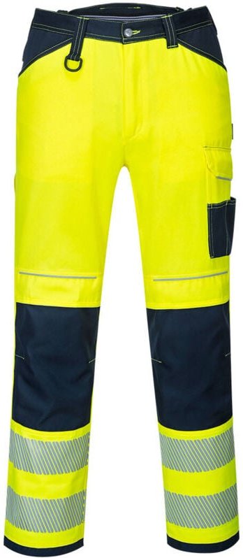 Arbeitshose PW3 Hi-Vis Gelb/Navy S - FR(38) - UK(30)