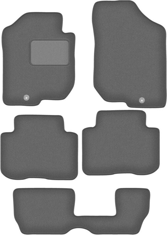 Graphit-Automatten für: Kia Carens III 7-Sitzer (2006-2010)