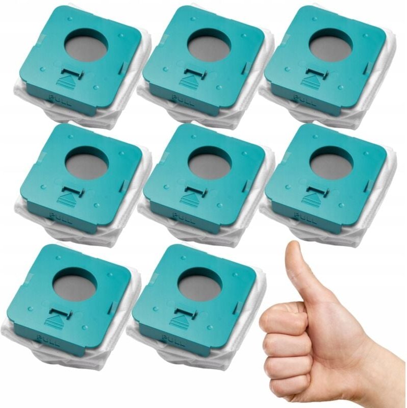 Samsung Bespoke Jet Staubsaugerbeutel, Ersatz-Set mit 8 Stück