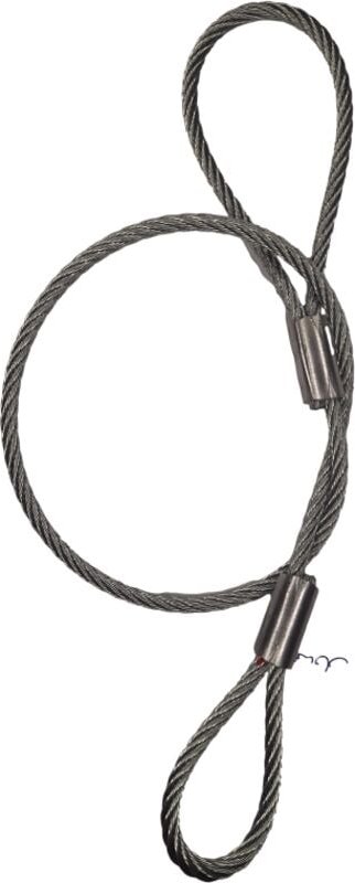 NOT-AUS-KABEL FÜR ANHÄNGER 2 X SCHLEIFE, Kabeldurchmesser 4,0 mm