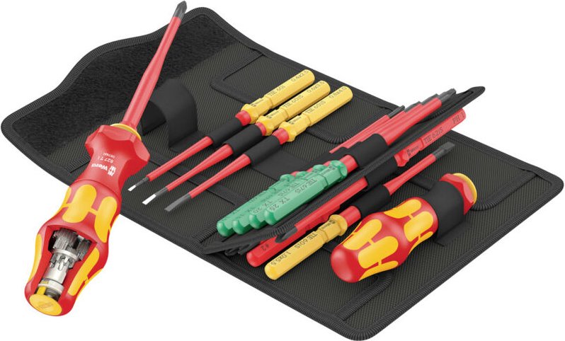 Satz mit 16 Stück Wera Kraftform Kompakt Turbo