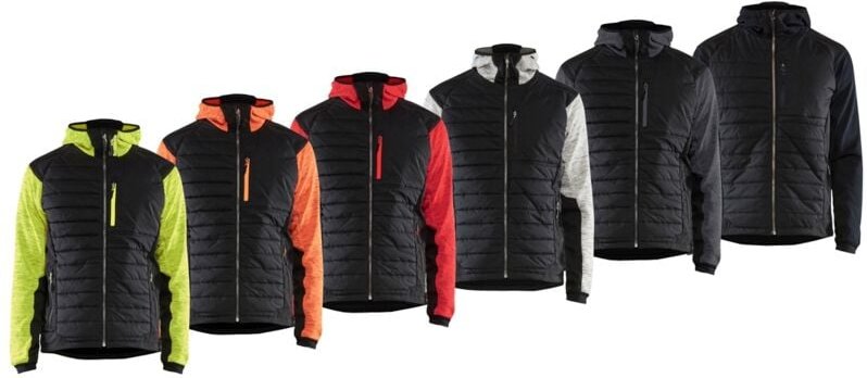 Hybridjacke Blaklader t.xl - grau china/schwarz - 593021179099-XL