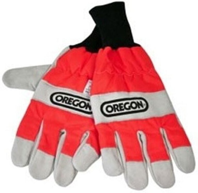 Thumbnail - Forst Handschuhe Schnittschutz Kettensäge rot s-xl en 381 Holzarbeit - Oregon