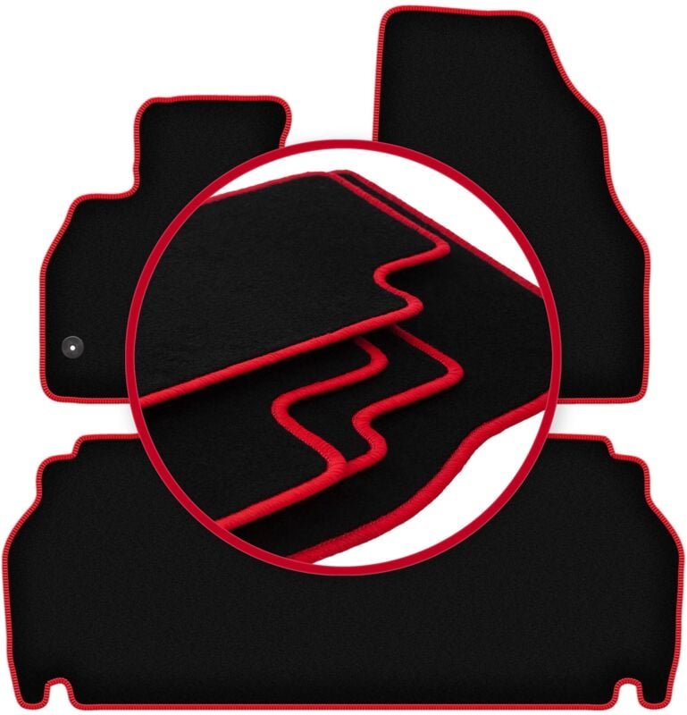 CARLUX-RED Automatten für: Renault Kangoo Express Kombivan (2021-)