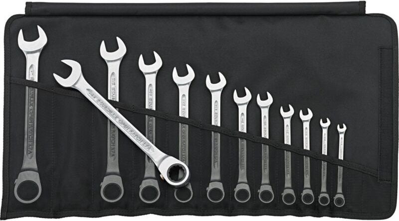 Stahlwille 17A/12 Satz Ratschen-Ringmaulschluessel