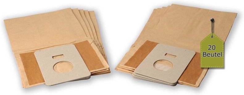 20 Staubsaugerbeutel passend für GOLDSTAR Turbo 2000 + 4 Mikro-Filter