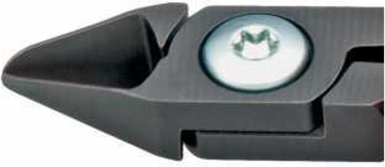 Elektronikseitenschneider L.125mm Form 5 Facette ja Knipex 7552125