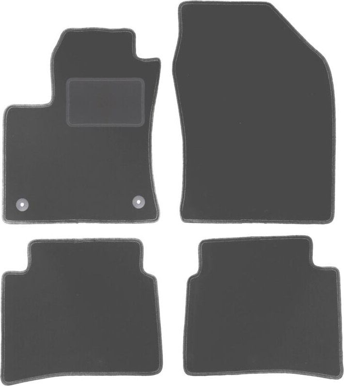 Graphit-Fußmatten für: Toyota Prius IV Schrägheck (2017-)