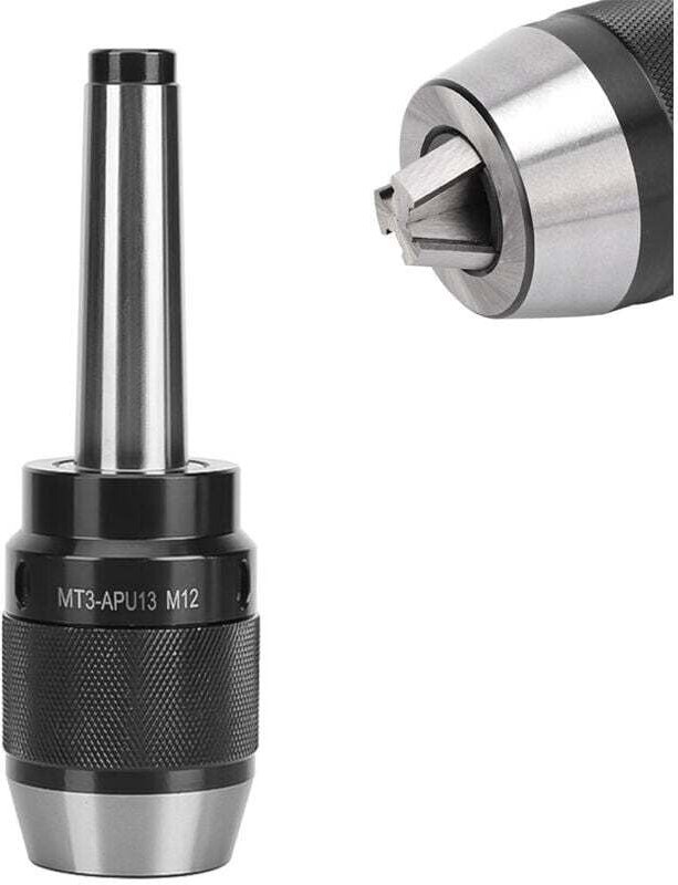 MT3-APU13 3-Backen-Schnellspannbohrfutter für Drehmaschinen, Fräsmaschinen und Bohrmaschinen