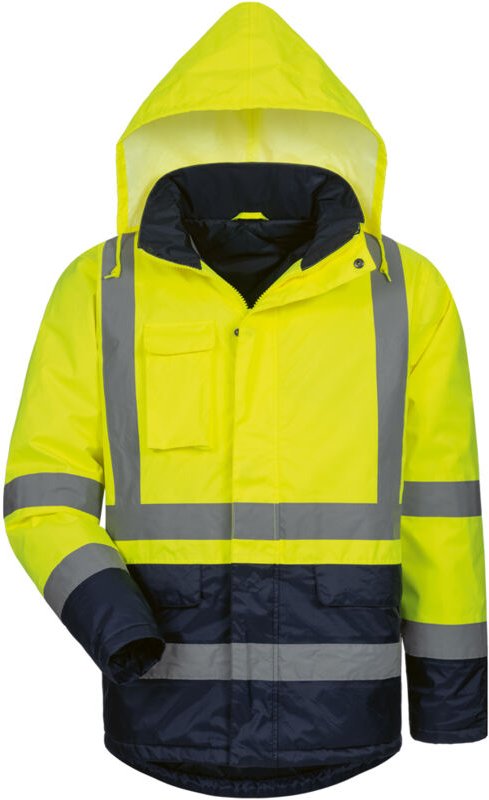 HARRY Warnschutz-Parka Gelb/Marine Größe XL(58/60)
