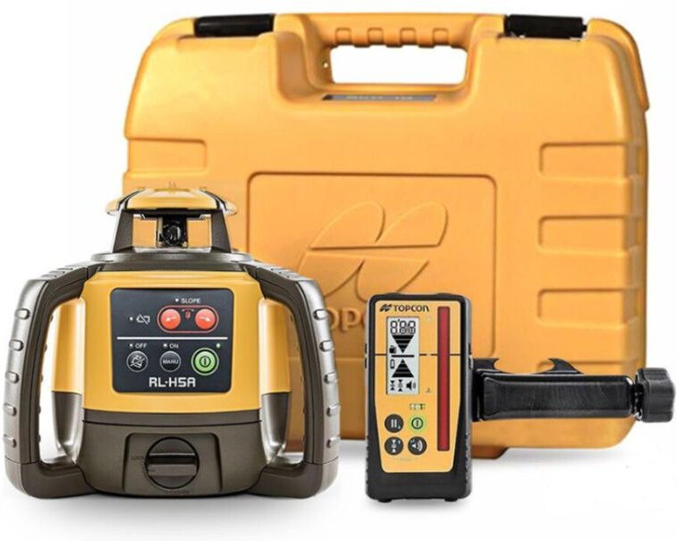 Automatisches Horizontales Rotierendes Lasernivellier Rl-H5a, Zelle Ls80x - Topcon - 105262401