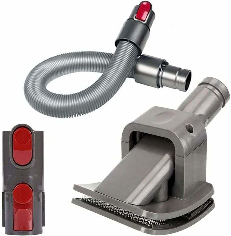 Linghhang - Hundepflegebürste kompatibel mit Dyson V6 V7 V8 V10 V11 Staubsauger, 3 Hundepflegebürsten mit Verlängerungss...