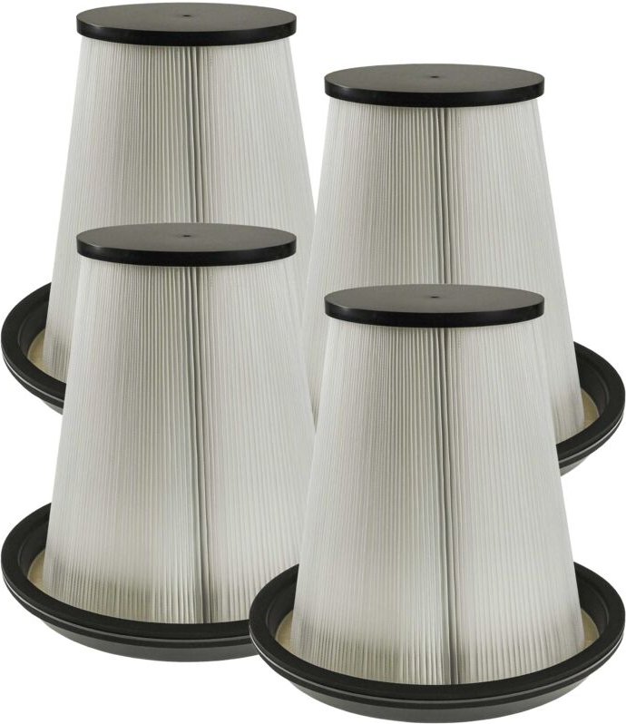 4x Vorfilter Ersatz für Pullman 200900050 für Staubsauger - Staubsaugerfilter, Rundfilter - Vhbw