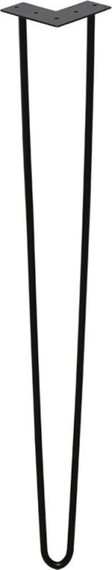 SWANEW 4x Hairpin Legs Tischbeine Tischgestell Metalltischbeine Haarnadelbeine Moebelfuesse Tischkufen Haarnadelbeine sc...