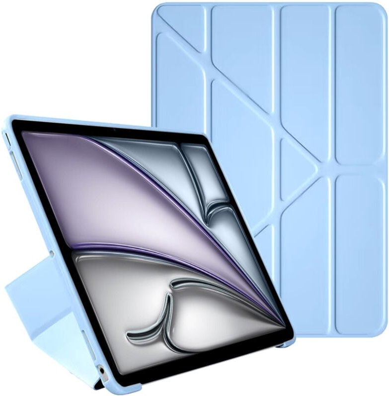 Trifold Case für iPad Air 13 Gen. 6 2024 (Blau)