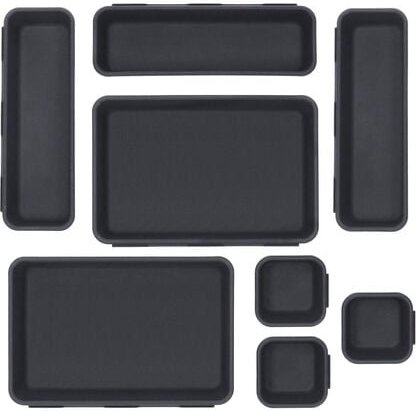 Behälter aus Kunststoff Schubladeneinsatz 8 Stk.