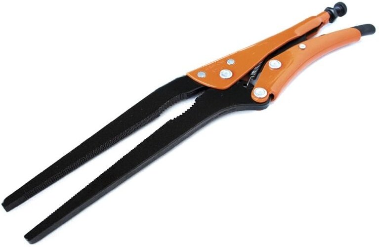 Verlängerte Schraubstockklemme 127F-06'.