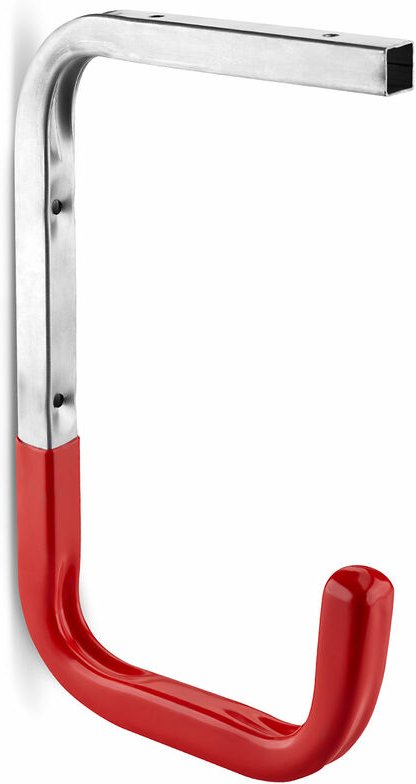 4er Pack - OrgaTech Wand/Deckenhaken 150 x 255 mm mit Gummierung